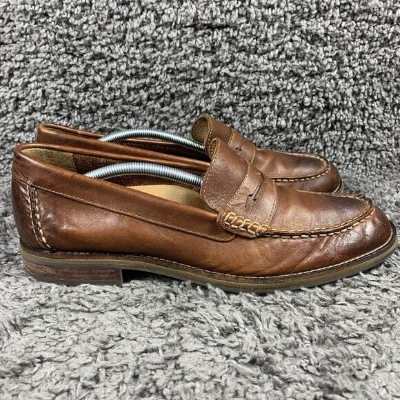 Sperry Topsider Penny Loafer Men 11.5 M Brown STS21473 Leather - Picture 3 of 8